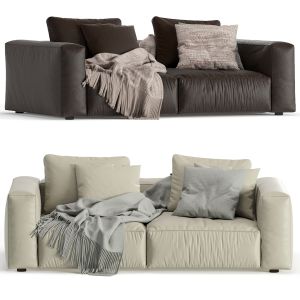 Nils Leather Sofa By Linea