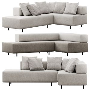Block Party Corner Sofa By Poppin