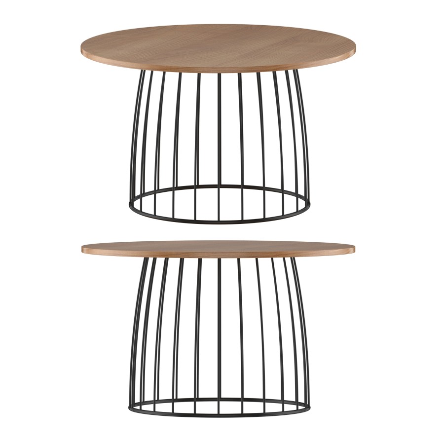 Coffee Table Dafne Round - 3D Model for VRay, Corona