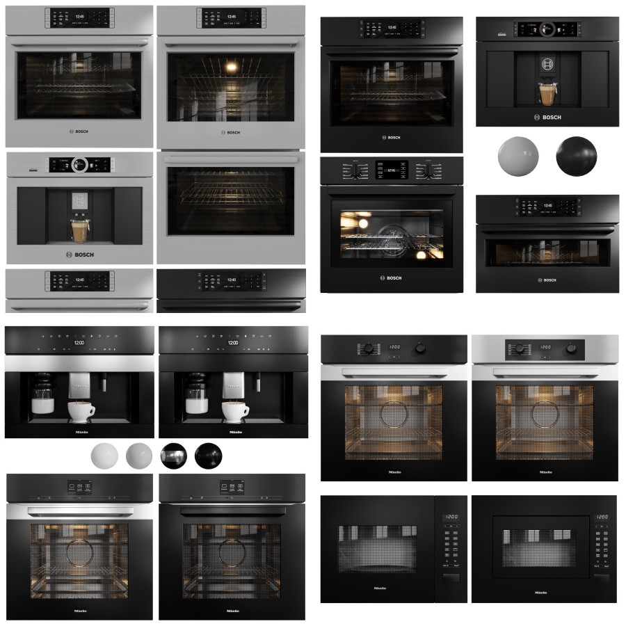 Miele Collection Vol 05 - 3D Model for VRay, Corona