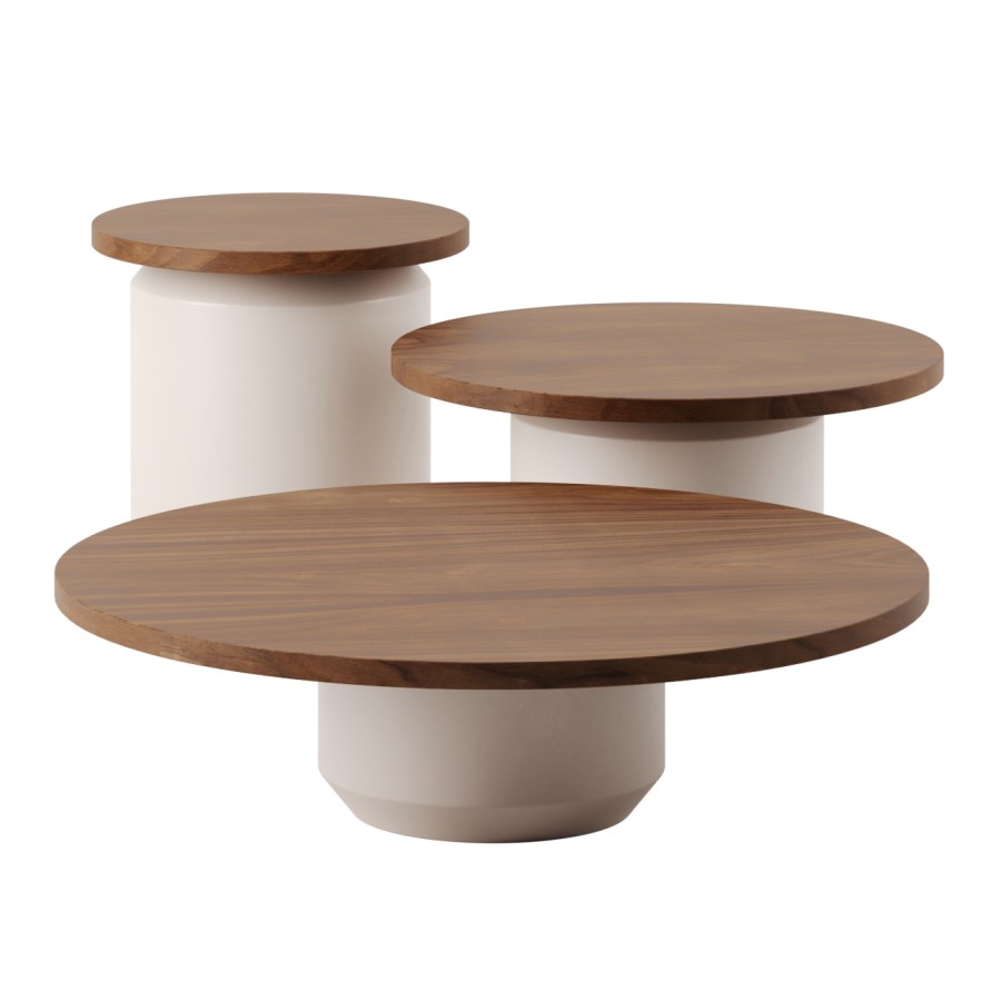 Coffee Tables Set - 3D Model for Corona