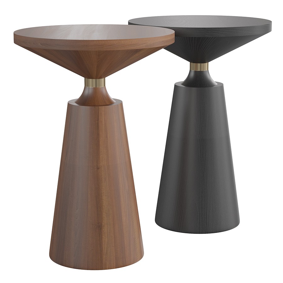 The Nicole Side Table - 3D Model for VRay, Corona