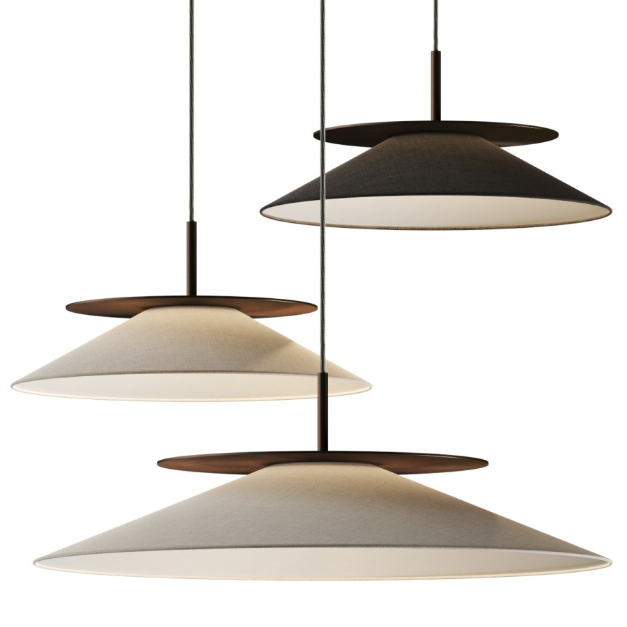 Contardi Lighting Asia So Pendant Lamps 3D Model for VRay, Corona