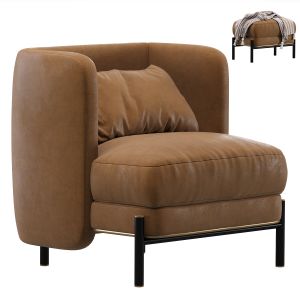 Milos Leather Armchair