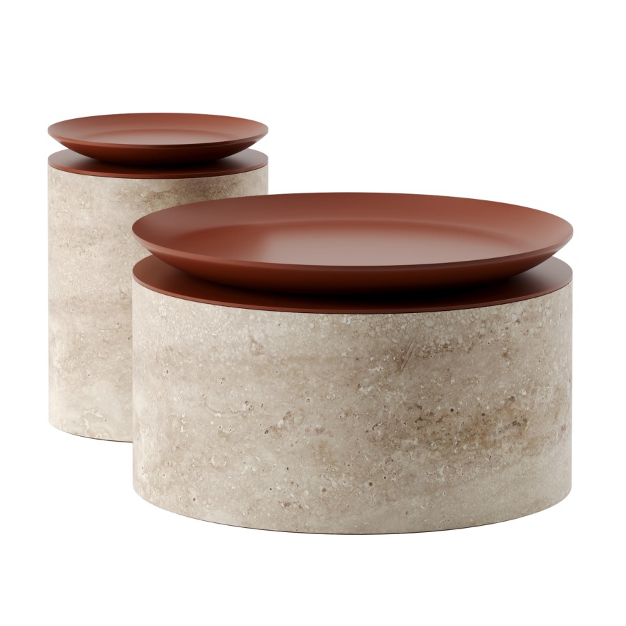 Coffee Tables Set 3D Model for Corona | CGMood