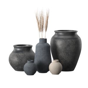 Frasier Textured Handcrafted Ceramic Vases