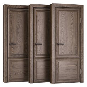 Wooden Door Set V7