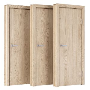 Wooden Door Set V10