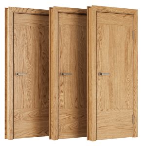 Wooden Door Set V12