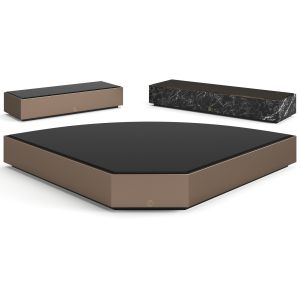 Luxence Luxury Living Slim Coffee Tables Set