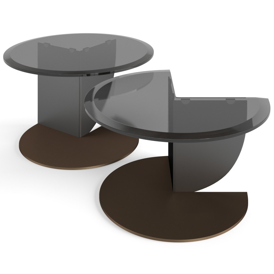 Misuraemme Rialto Coffee Tables Set 3D Model for VRay, Corona | CGMood
