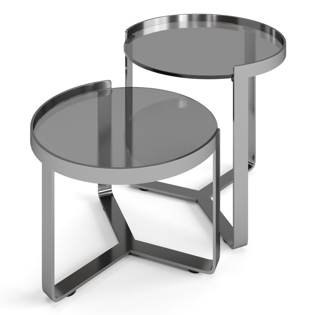 Misuraemme Ring Coffee Tables Set 3D Model for VRay, Corona | CGMood