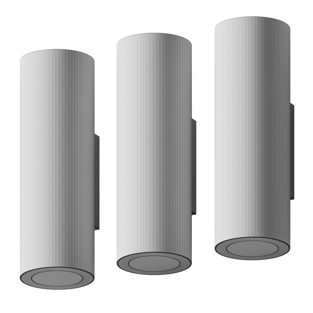 Leds C4 Pipe Wall Fixture 3D Model for VRay, Corona | CGMood