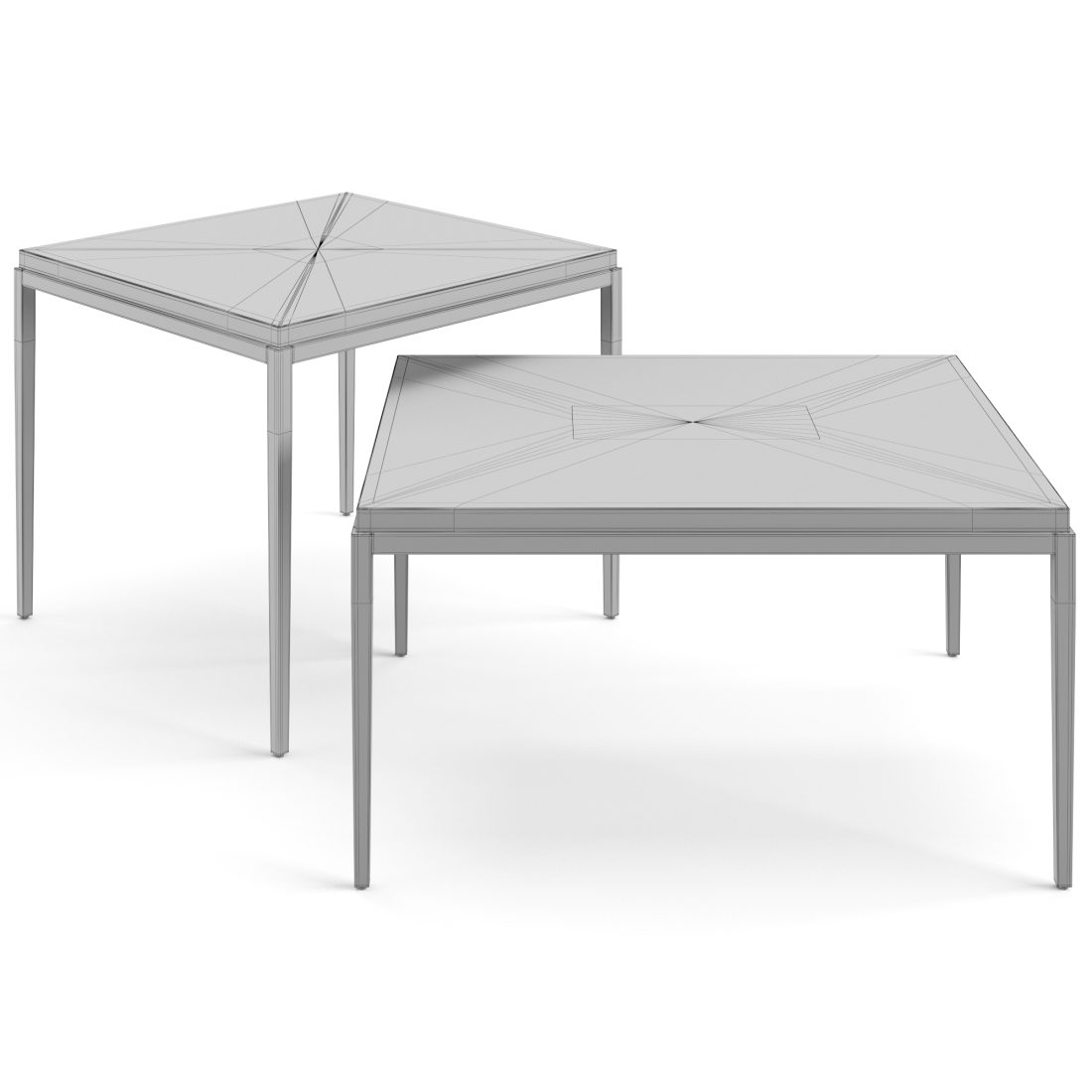 Misuraemme Kessler Coffee Tables Set 3D Model for VRay, Corona | CGMood