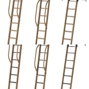 Custom Service Hardware Rolling Library Ladders