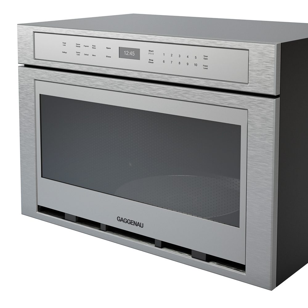 Gaggenau Drawer Microwave 400 Mw420620 - 3D Model for VRay
