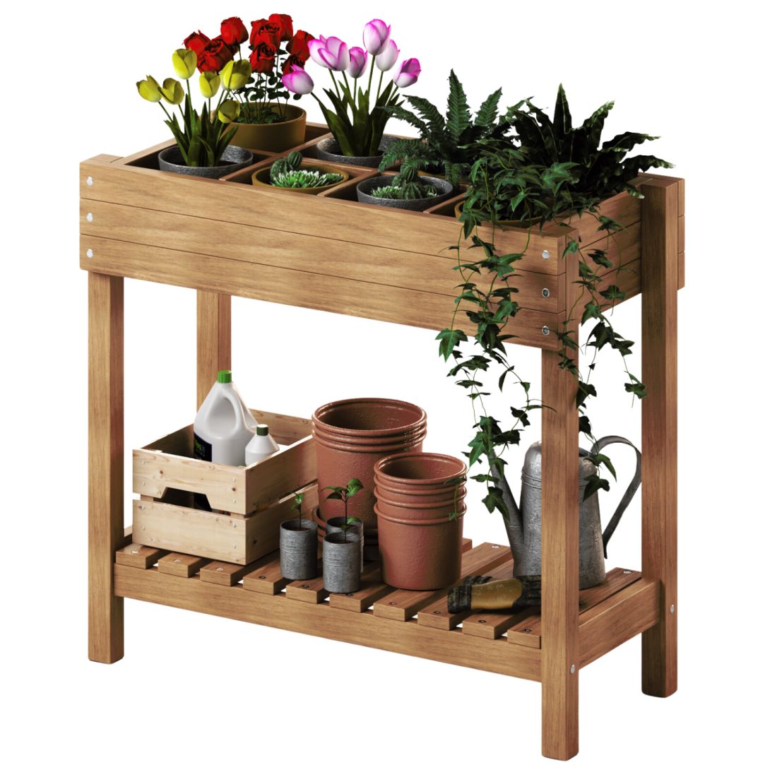 Hattholmen Plant Stand | Ikea 3D Model for VRay, Corona | CGMood