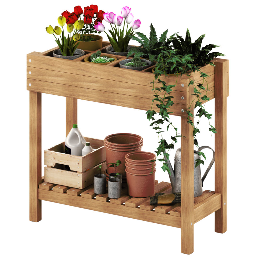 Hattholmen Plant Stand | Ikea 3D Model for VRay, Corona | CGMood