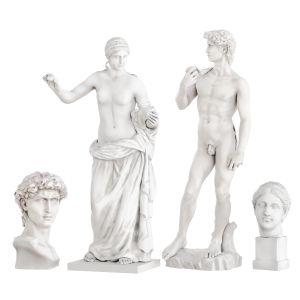 Statues Of Aphrodite And David