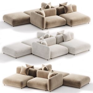 Tokio Modular Fabric Sofa 3