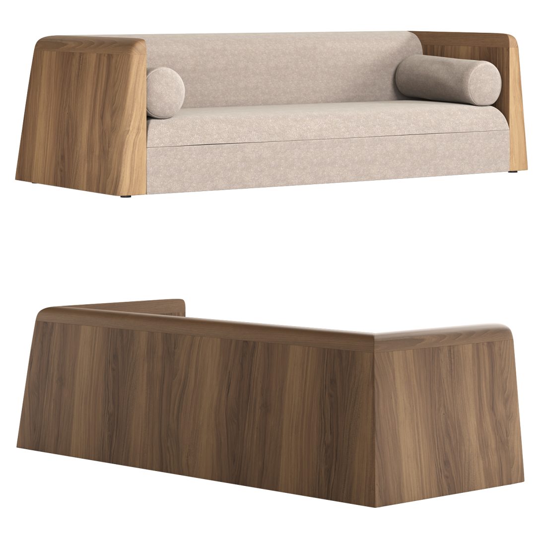 Kelly Sofa 3D Model for Corona | CGMood