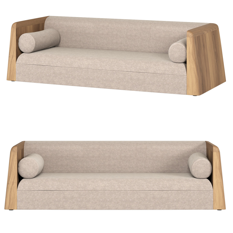 Kelly Sofa 3D Model for Corona | CGMood