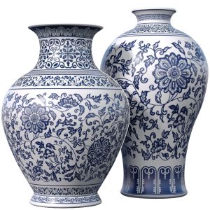 Decorative Garden Porcelain Ceramic Vase Flowerpot