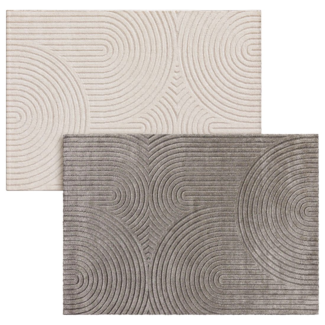 Rug Eve Grey 3D Model for VRay, Corona | CGMood
