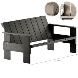 Crate Lounge Outdoor Sofa By Hay