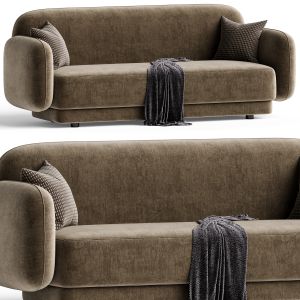 Kandor Textured Velvet Sofa