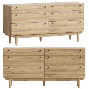 Chest Of Drawers Orland-2 Wood