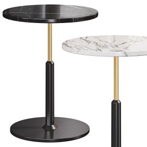 Modern Black Round Bar Table