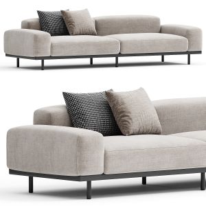 Naviglio  Fabric Sofa By Arflex