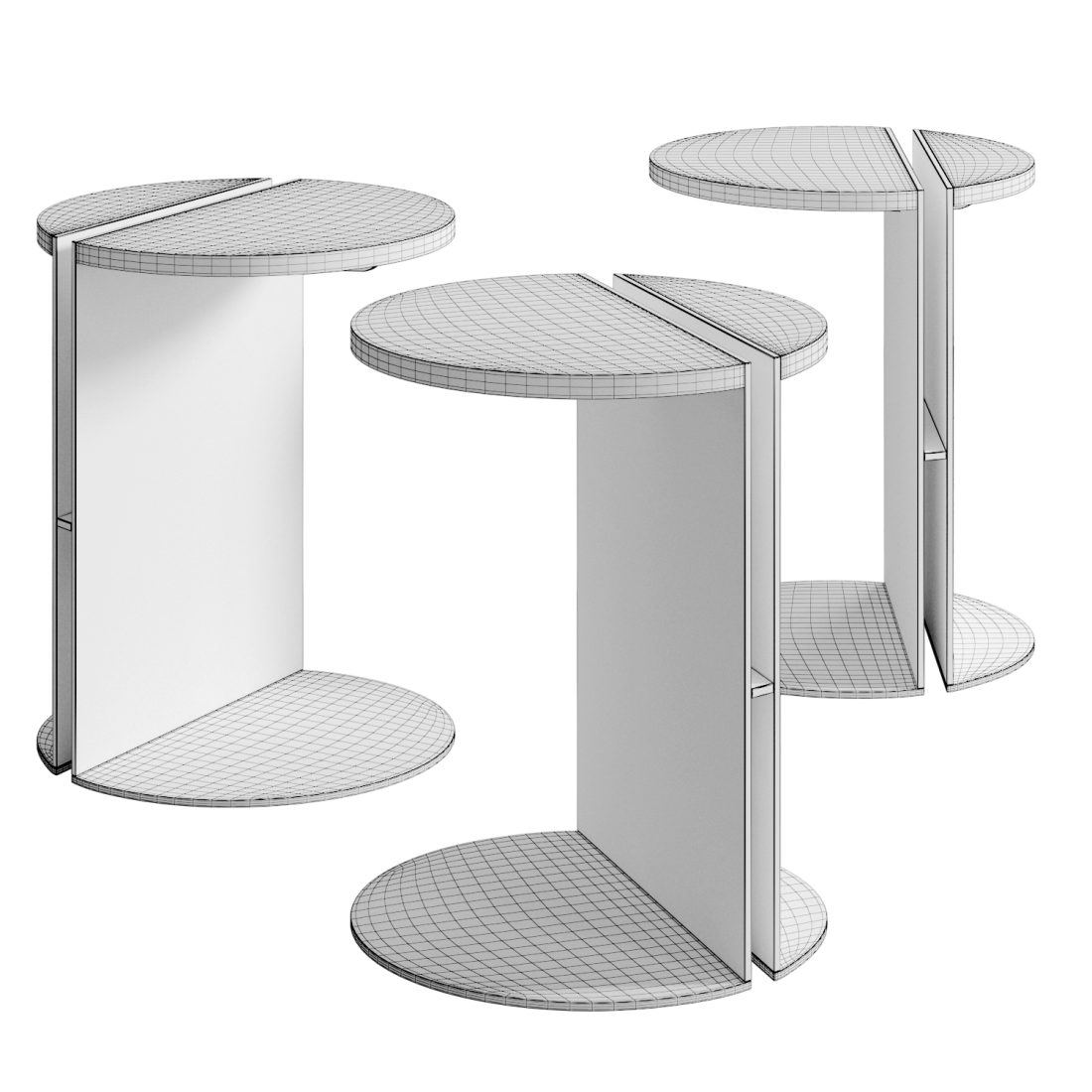 Half Side Table By Maami Home 3D Model for VRay, Corona | CGMood