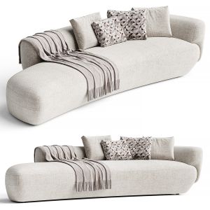 Confident Curved Sofa By Vibieffe