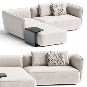 Cosy Fabric Sofa By Mdf Italia