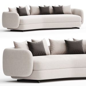 Saint-germain Fabric Sofa By Poliform