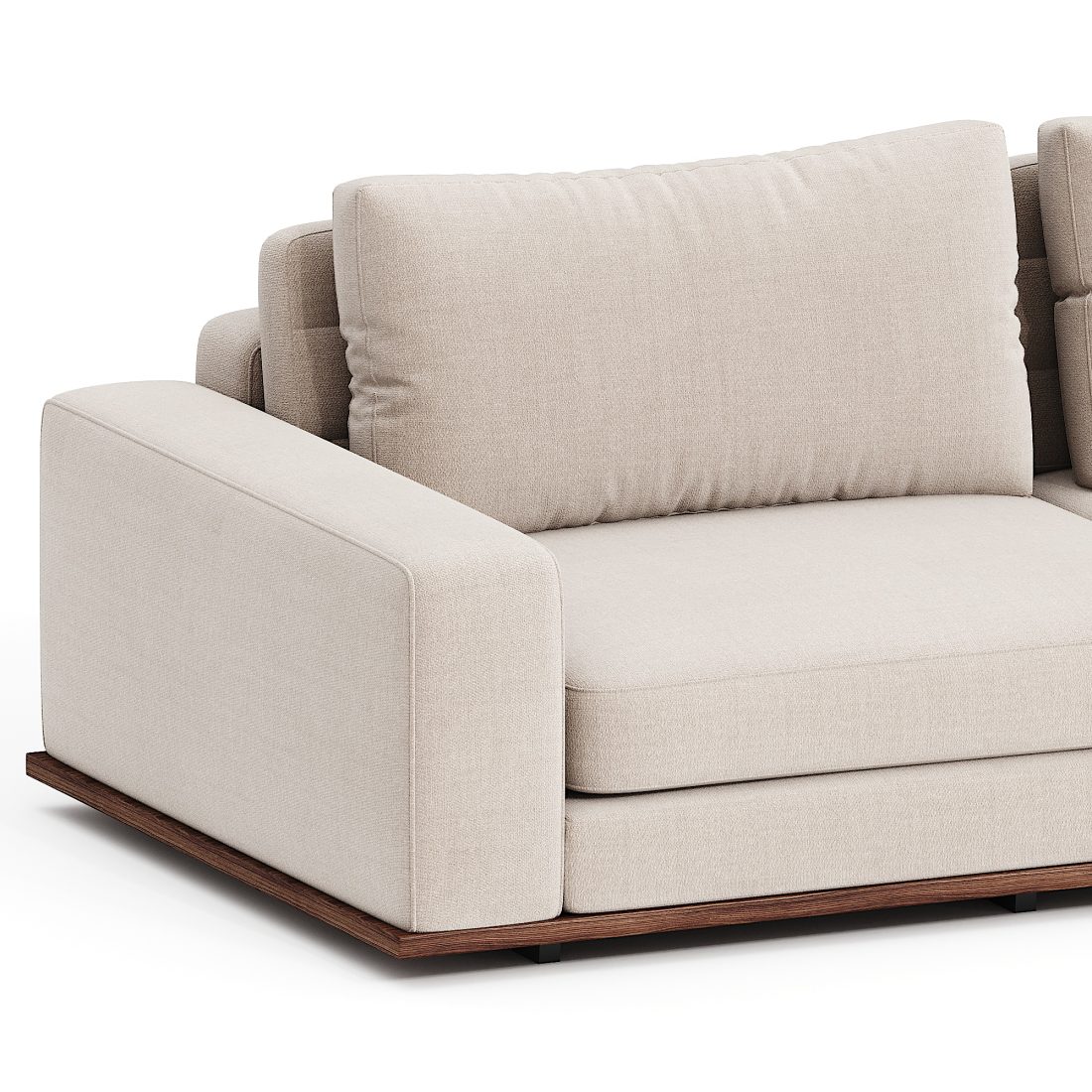 Sofa Aurora S 3D Model for Corona | CGMood