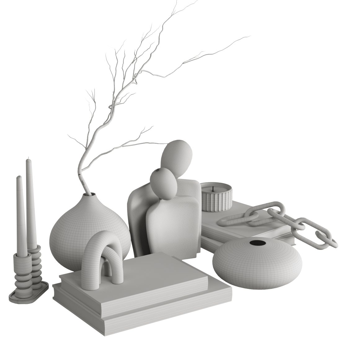 Stunning Complete Minimal Decorative Set image