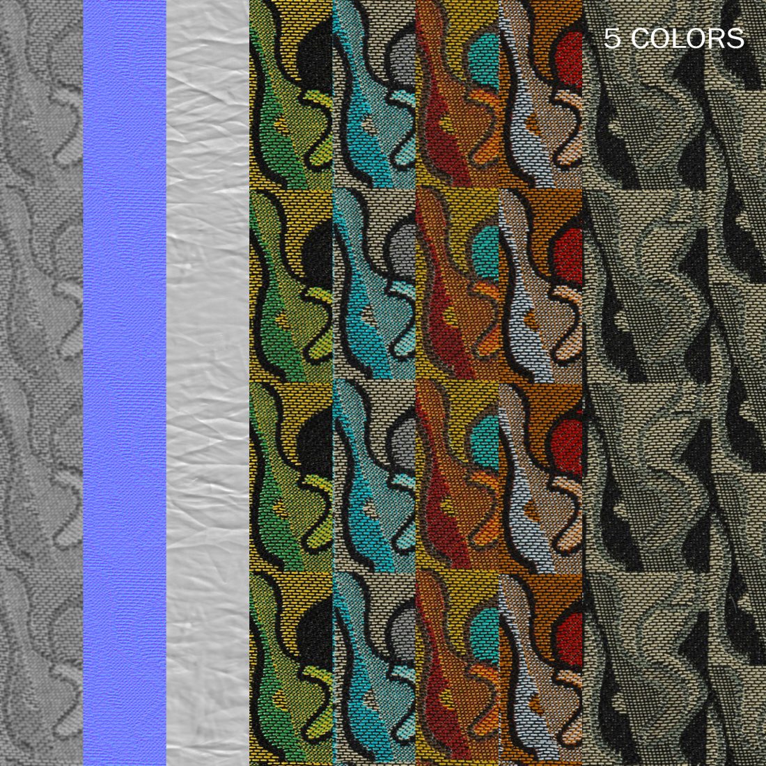 Solo File Textile Keymer Textile Solo Serayu - 3D Model for VRay, Corona