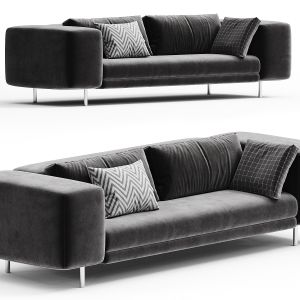 Gong  3 Seater Sofa By Marzais Créations