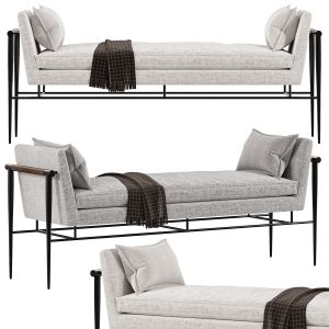 Four Hands Rowen Chaise By Interiorhomescapes