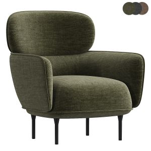 Lxr07 Fabric Armchair By Leolux
