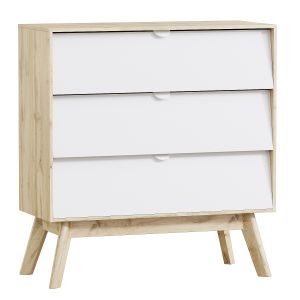 Leslie S Chest Of Drawers Plywood White