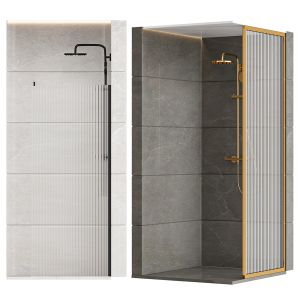 Shower Cabin With Partition 02