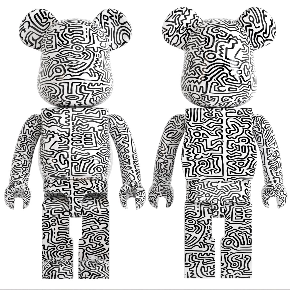 Basquiat Bearbrick Collection 04 3D Model for VRay, Corona | CGMood