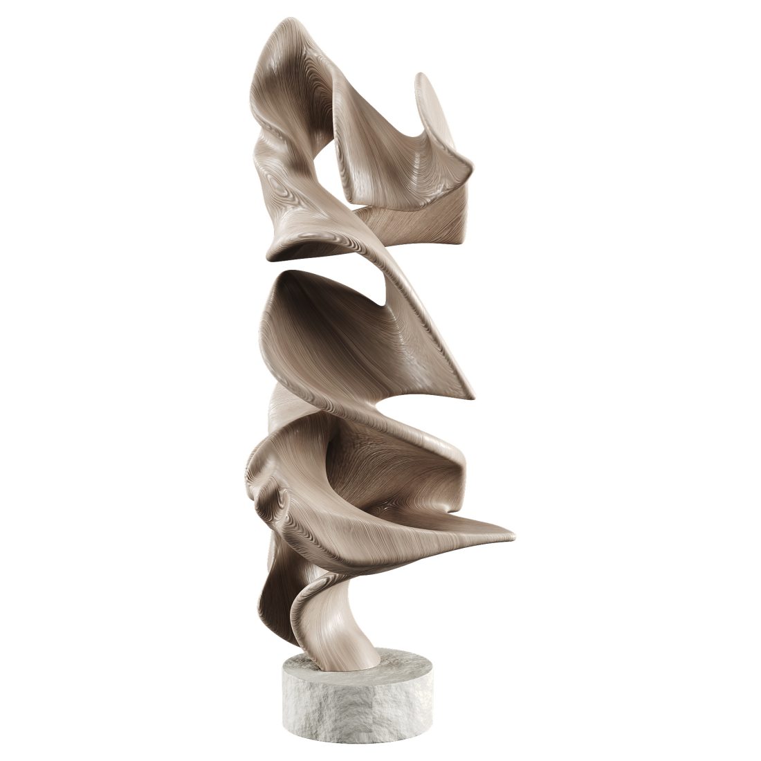 Abstract Sculpture 3D Model for VRay, Corona | CGMood