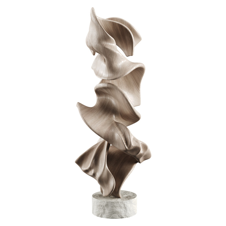 Abstract Sculpture 3D Model for VRay, Corona | CGMood