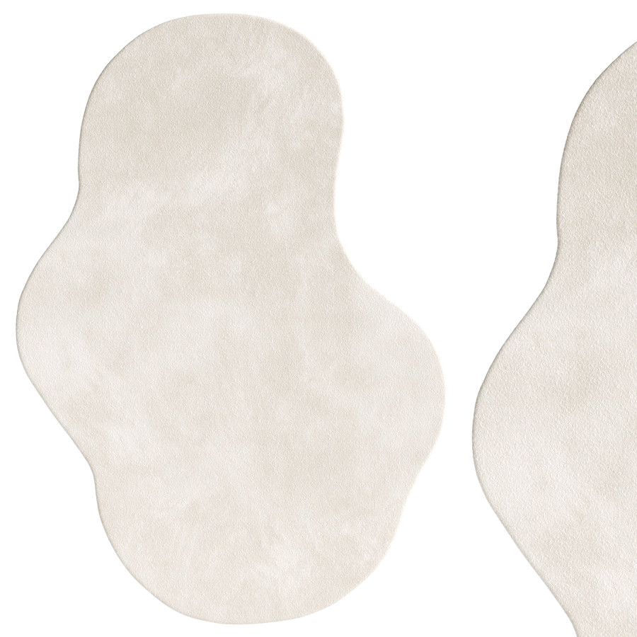Demelza Neutral Cream Irregular Shape Washable Rug 3D Model for VRay ...