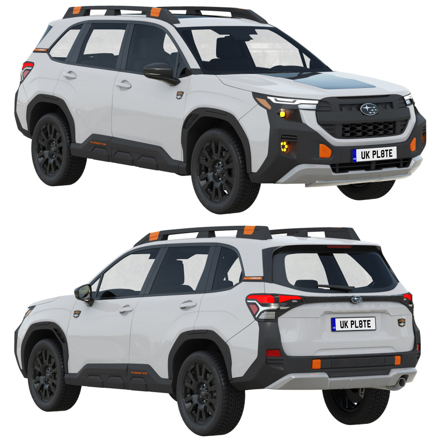 Subaru Forester Wilderness 2026 3D Model for VRay | CGMood
